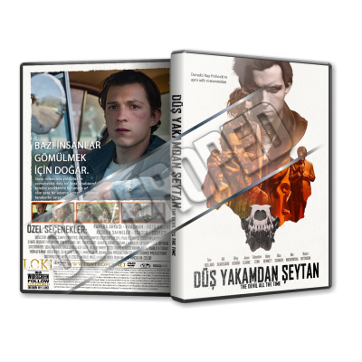 The Devil All the Time - 2020 Türkçe Dvd Cover Tasarımı